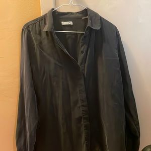 Everlane 100% silk super soft large blouse